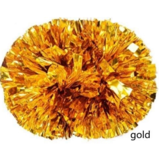Blended Spirit Gold Metallic Pom Set