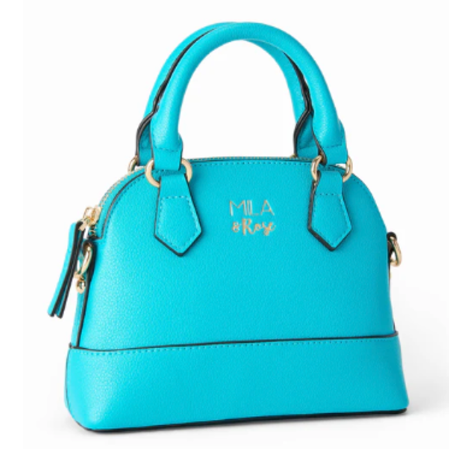 Mila & Rose Caribbean Blue Crossbody Purse