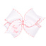 Wee Ones Grosgrain Bow with Light Pink Moonstitch Edge "Big Sis" KING