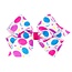 Wee Ones Grosgrain Bow Neon Print Birthday Balloons MEDIUM