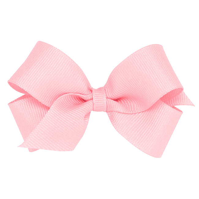 Wee Ones Grosgrain Light Pink Bow