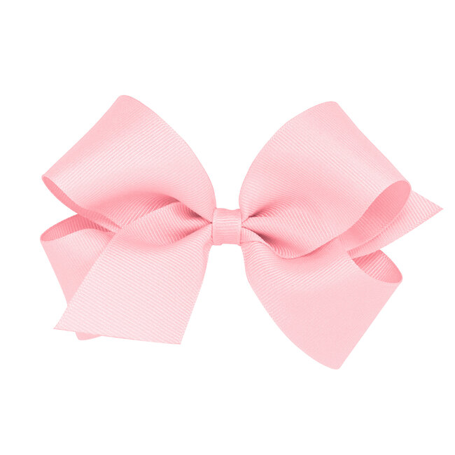 Wee Ones Grosgrain Light Pink Bow