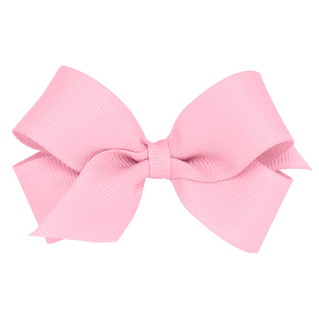 Wee Ones Grosgrain Pearl Pink Bow