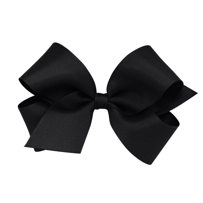 Wee Ones Grosgrain Black Bow