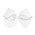 Wee Ones Grosgrain White Bow