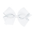 Wee Ones Grosgrain White Bow