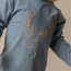 Three Sisters Deer Embroidery Pants Set