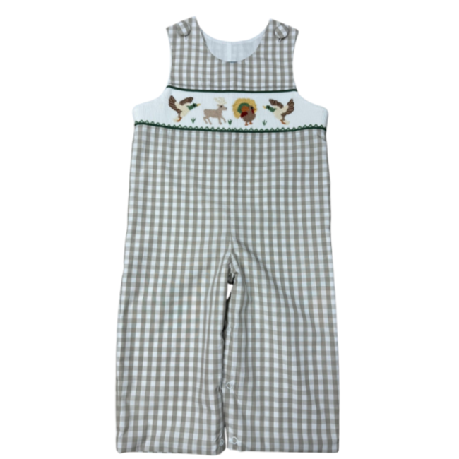 Three Sisters Boys Life Smocked Longall