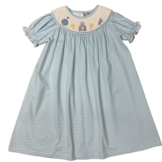 Three Sisters Princess Smocked Bishop