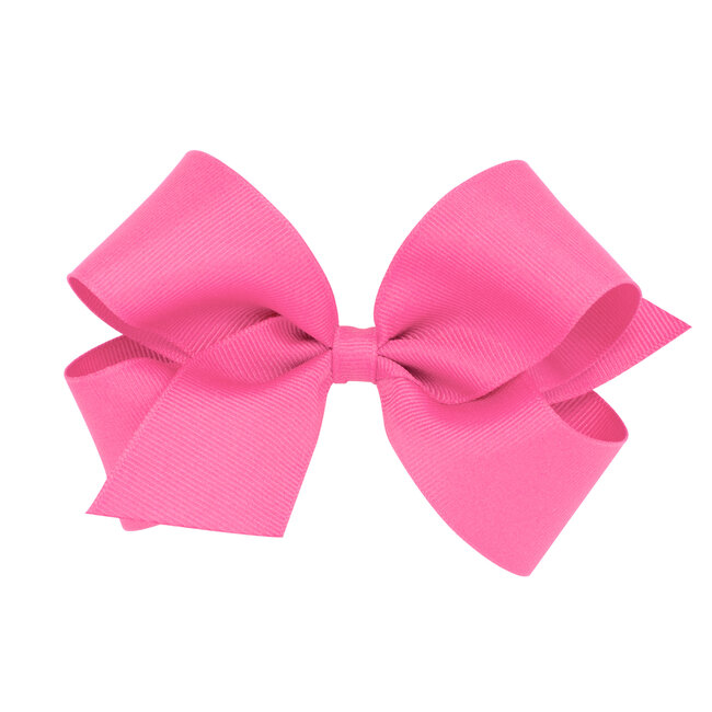 Wee Ones Grosgrain Hot Pink Bow