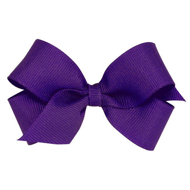 Wee Ones Grosgrain Purple Bow