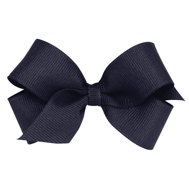 Wee Ones Grosgrain Navy Bow
