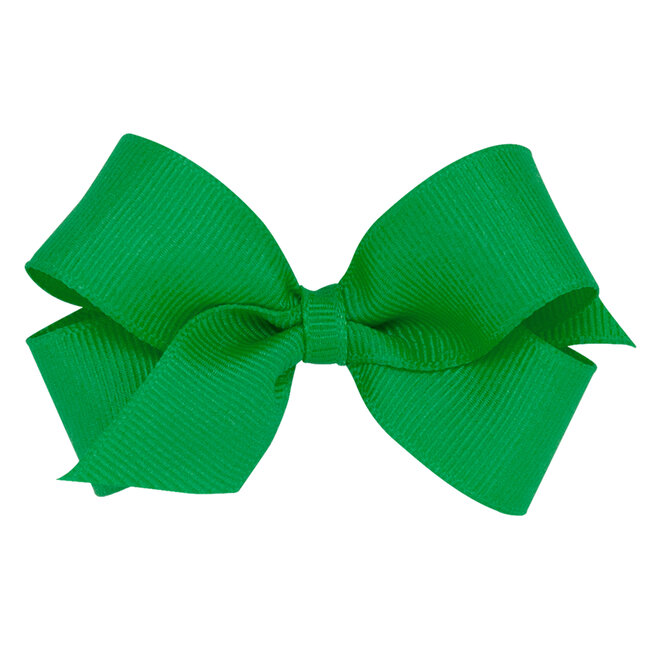 Wee Ones Grosgrain Green Bow