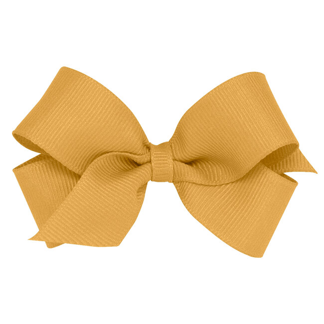 Wee Ones Grosgrain Old Gold Bow