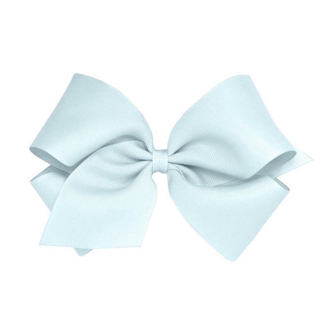 Wee Ones Grosgrain Blue Vapor Bow