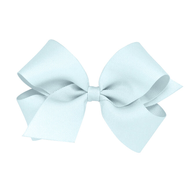 Wee Ones Grosgrain Blue Vapor Bow