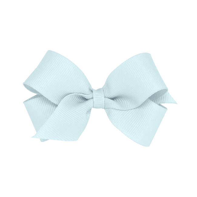 Wee Ones Grosgrain Blue Vapor Bow