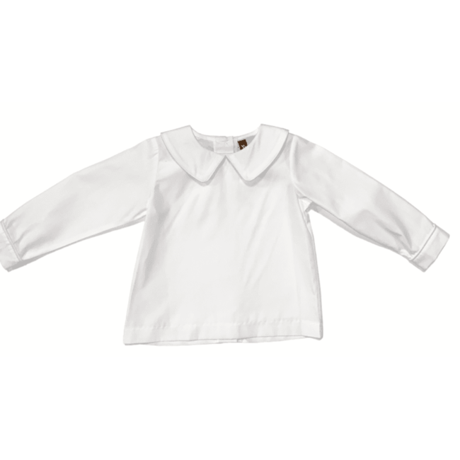 Banana Split White L/S Piped Shirt