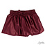 Azarhia Shimmer Butterfly Short in Maroon