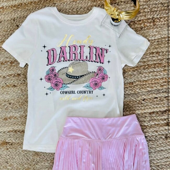 Paper Flower Howdy Darlin' Tee