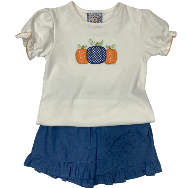 Three Sisters Pumpkin Patch Skort Set