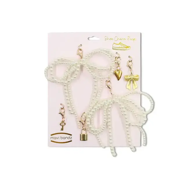 Mavi Bandz Pearl Shoe Charms