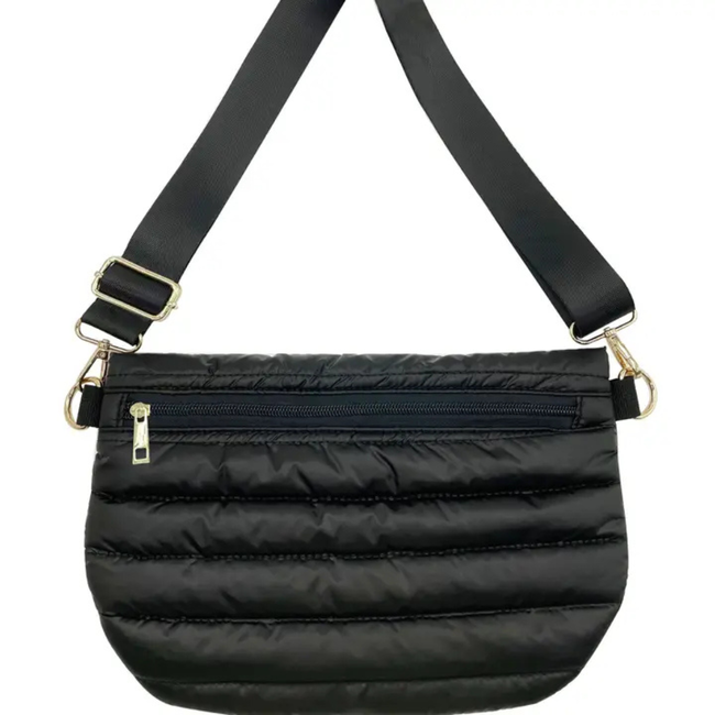 Mavi Bandz Black Crossbody Bag