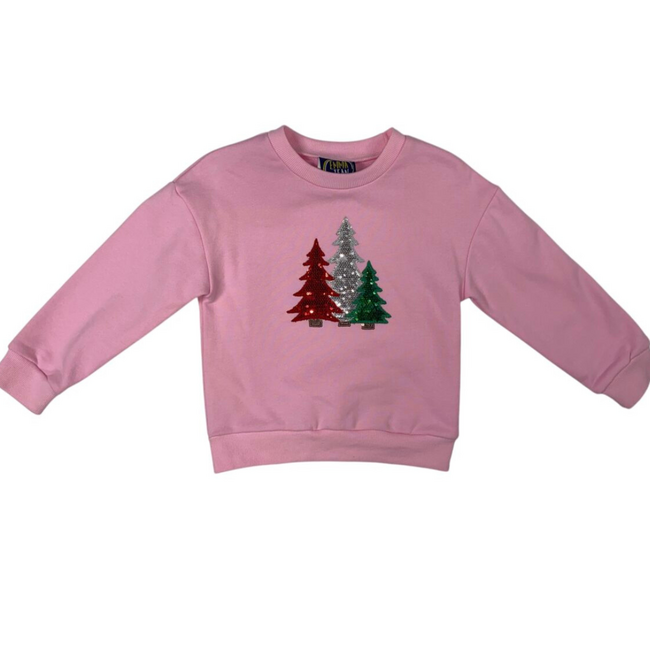 Emma Jean Sparkly Christmas Tree Sweatshirt