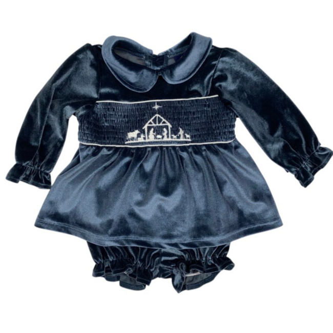 Emma Jean Nativity Bloomer Set