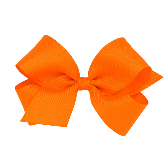 Wee Ones Grosgrain Orange Bow