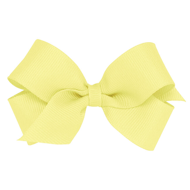 Wee Ones Grosgrain Light Yellow Bow