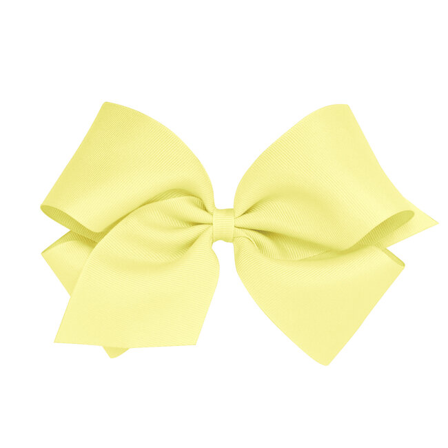 Wee Ones Grosgrain Light Yellow Bow