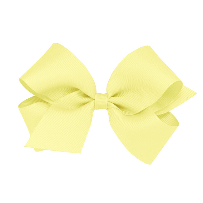 Wee Ones Grosgrain Light Yellow Bow