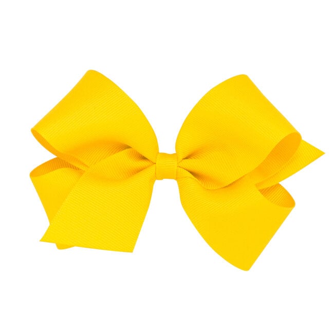 Wee Ones Grosgrain Yellow Bow
