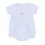 Magnolia Baby Touchdown Cutie Embroidered Short Sleeve Bubble - Light Blue