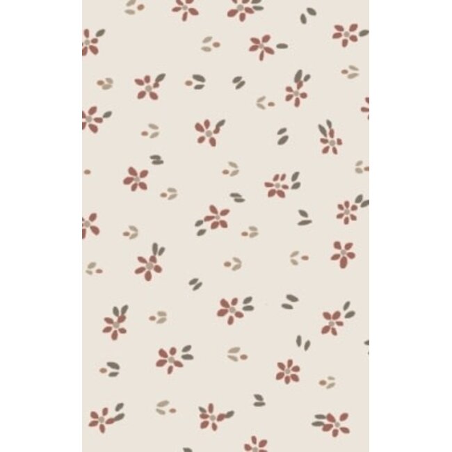 Angel Dear Carrie Floral Muslin Peter Pan Collar Dress + Diaper Cover