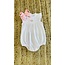 Magnolia Baby Touchdown Cutie Embroidered Flutters Bubble - Pink
