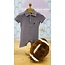 Itsy Bitsy Game Day Polo Romper - Maroon