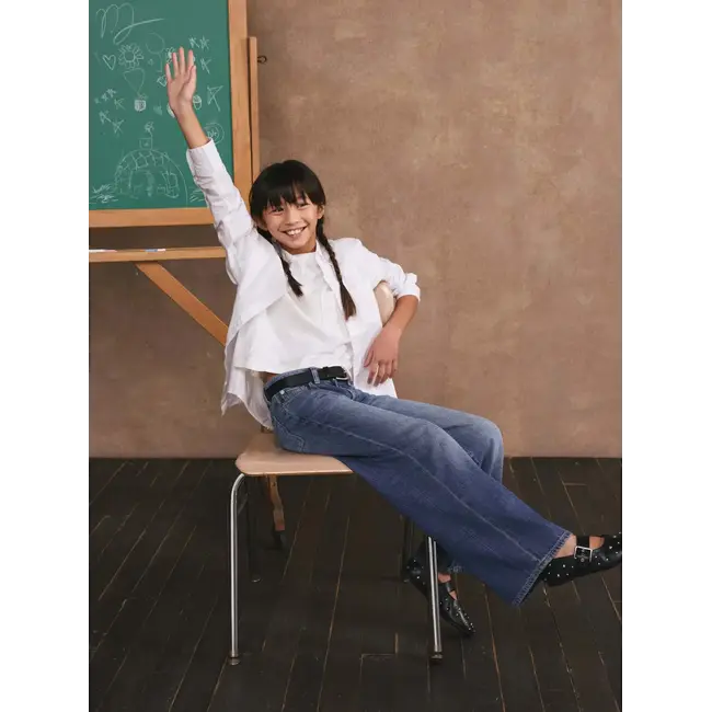 DL1961 Nini Wide Leg in Blue Harbor