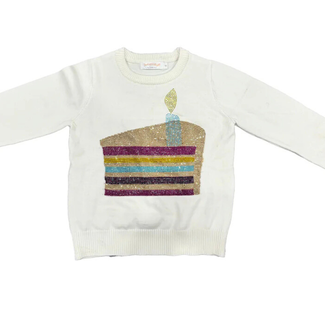 Tweenstyle by Stoopher Birthday Cake Stones on Crew Neck Sweater