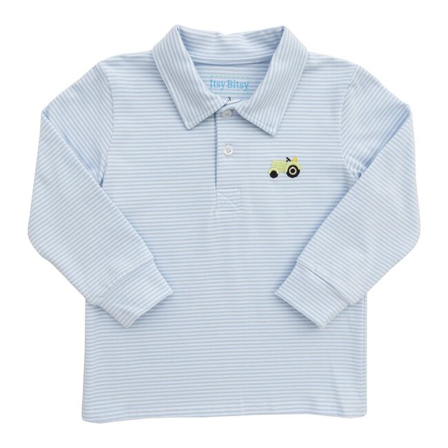 Itsy Bitsy Tractor Pumpkin Polo