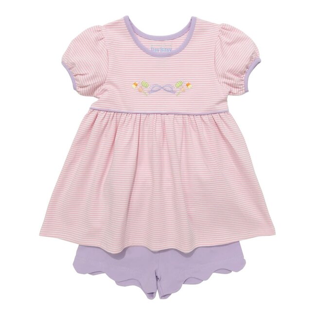 Itsy Bitsy Halloween Candy Short Set