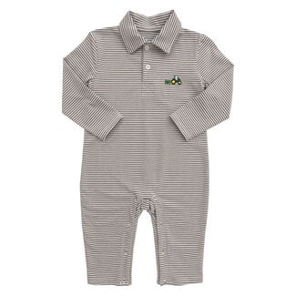 Itsy Bitsy Tractor Polo Romper
