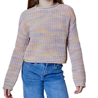 Design History Rainbow Stripe Sweater