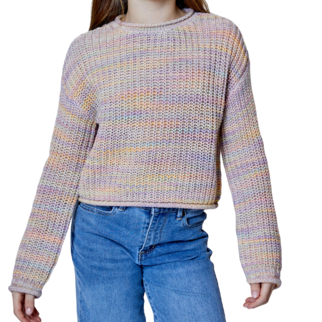 Design History Rainbow Stripe Sweater