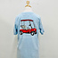 Saltwater Boys Red Golf Cart SS Graphic Tee