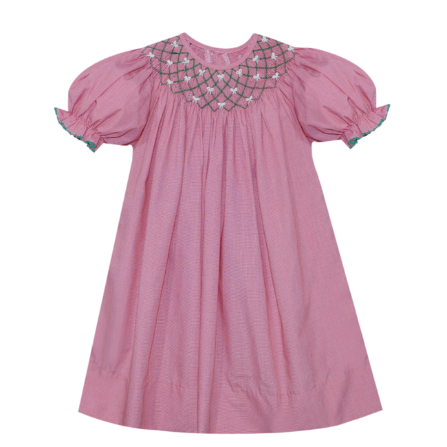 Phoenix & Ren Beatrice Bishop Dress - Red Christmas