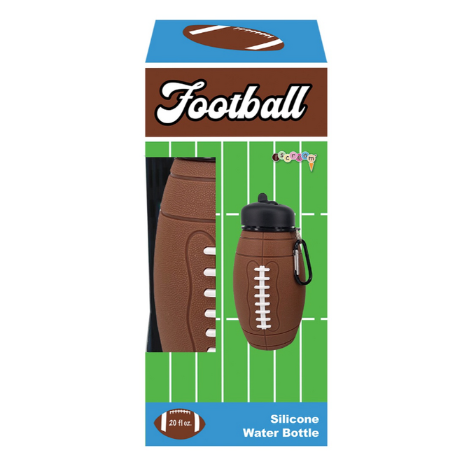 iScream Football Water Bottle