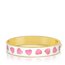 Lily Nily Heart Pattern Bangle - Pink