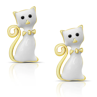 Lily Nily Cat Stud Earrings